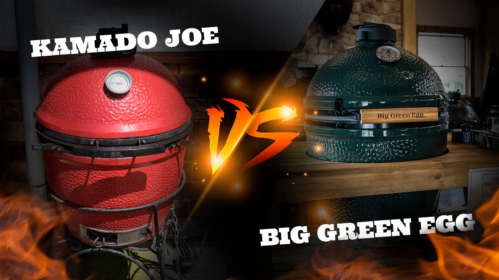 Kamado Joe vs Big Green Egg – The Bearded Butchers