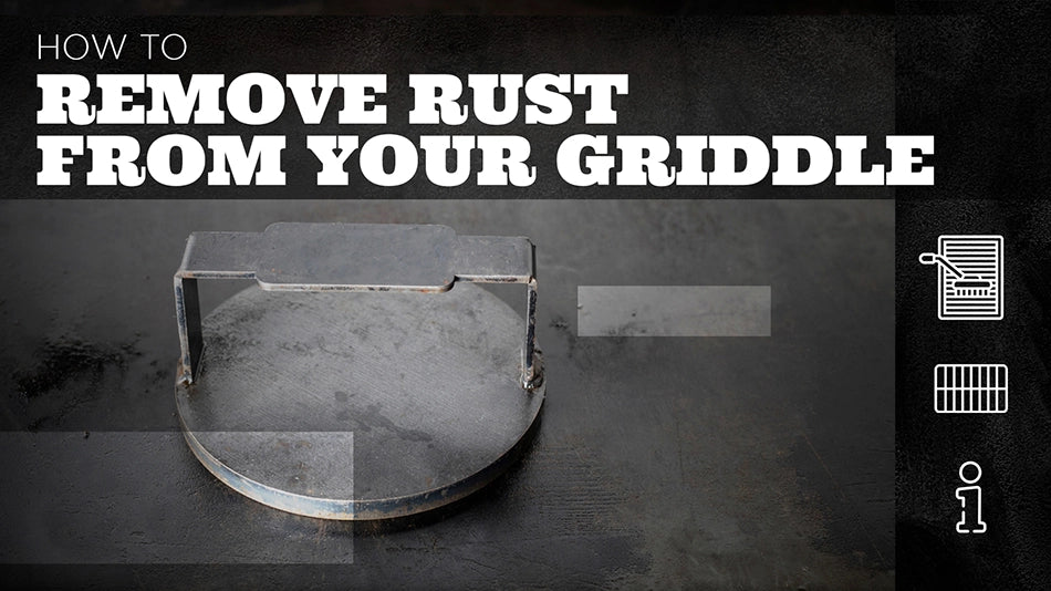 How to Remove Rust From Your Griddle Top Grill The Bearded Butchers