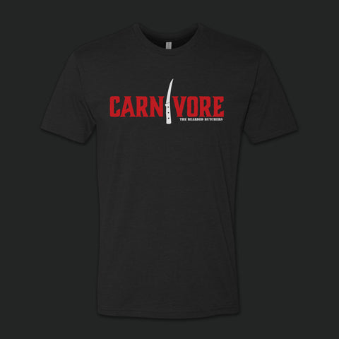 Front of Black Carnivore T Shirt