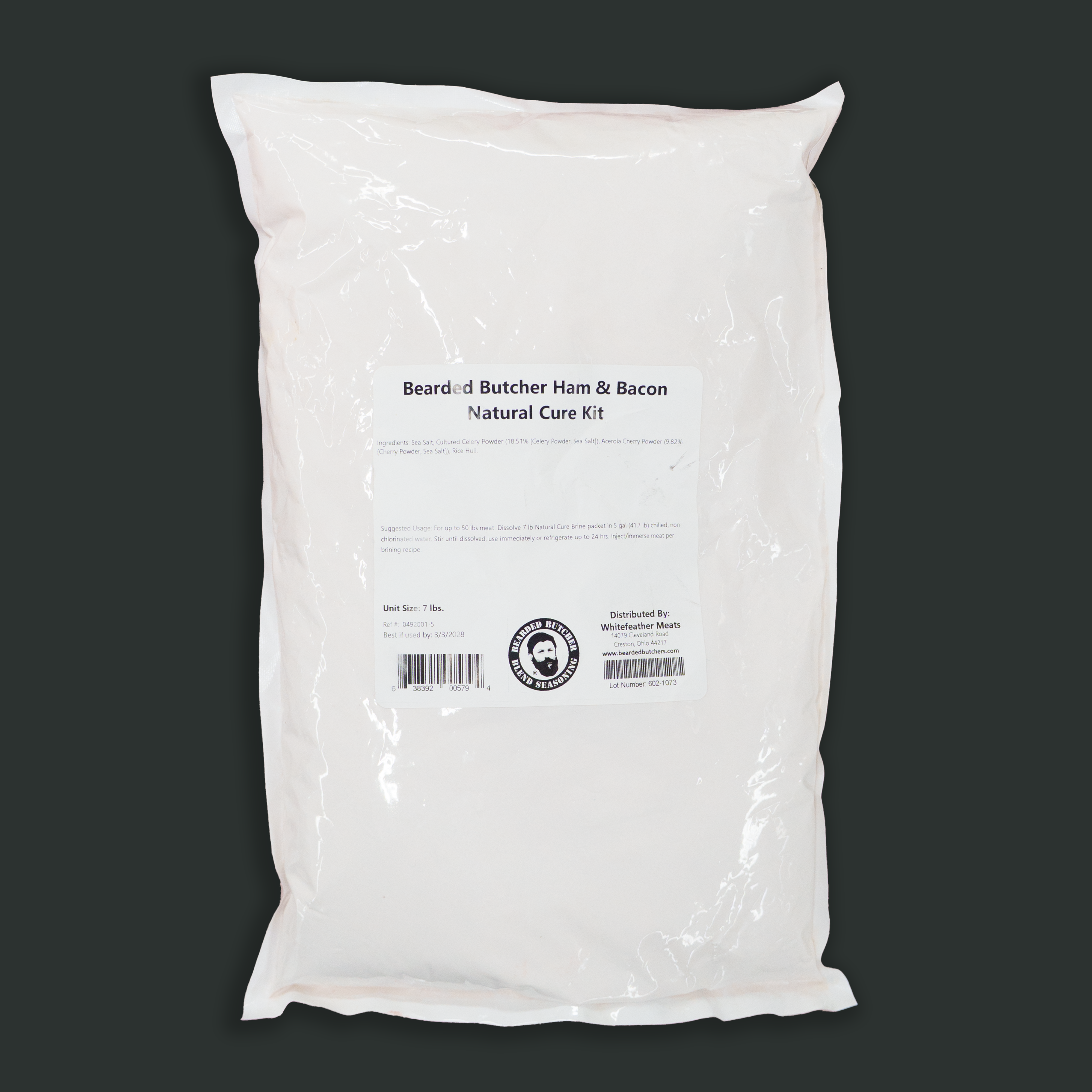 Bearded Butcher Ham & Bacon Natural Cure Kit for 50 lbs – The