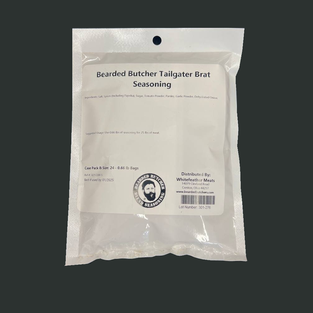 Bearded Butcher Tailgater Bratwurst Seasoning 10oz – The Bearded Bearded Butcher Tailgater Bratwurst Seasoning 10oz – The Bearded