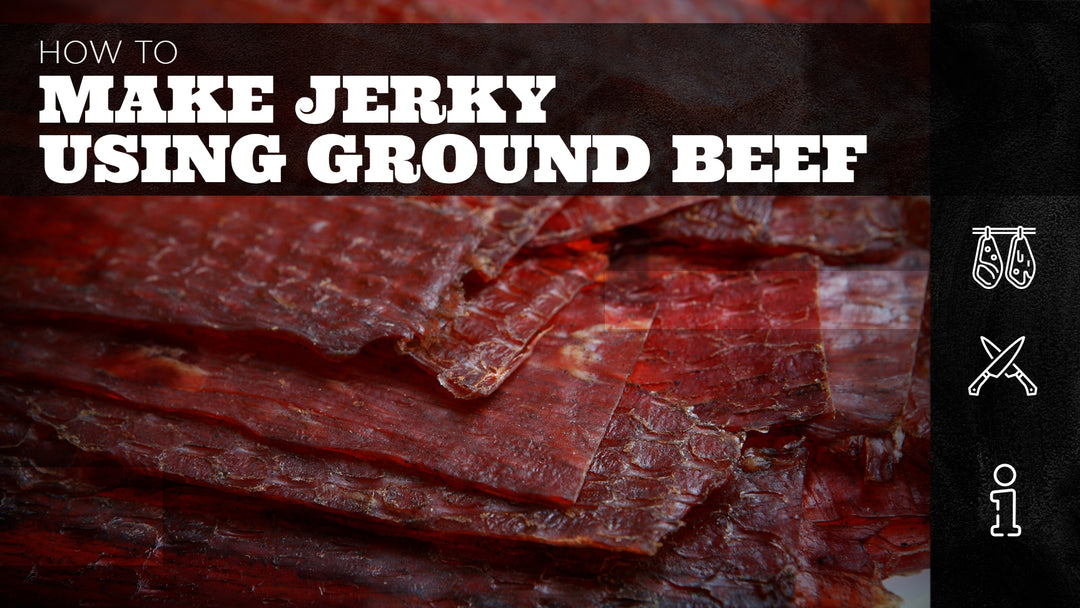 How to Make Jerky Using Ground Beef The Bearded Butchers