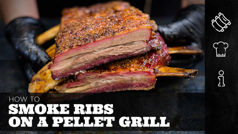 how to smoke ribs on a pellet grill