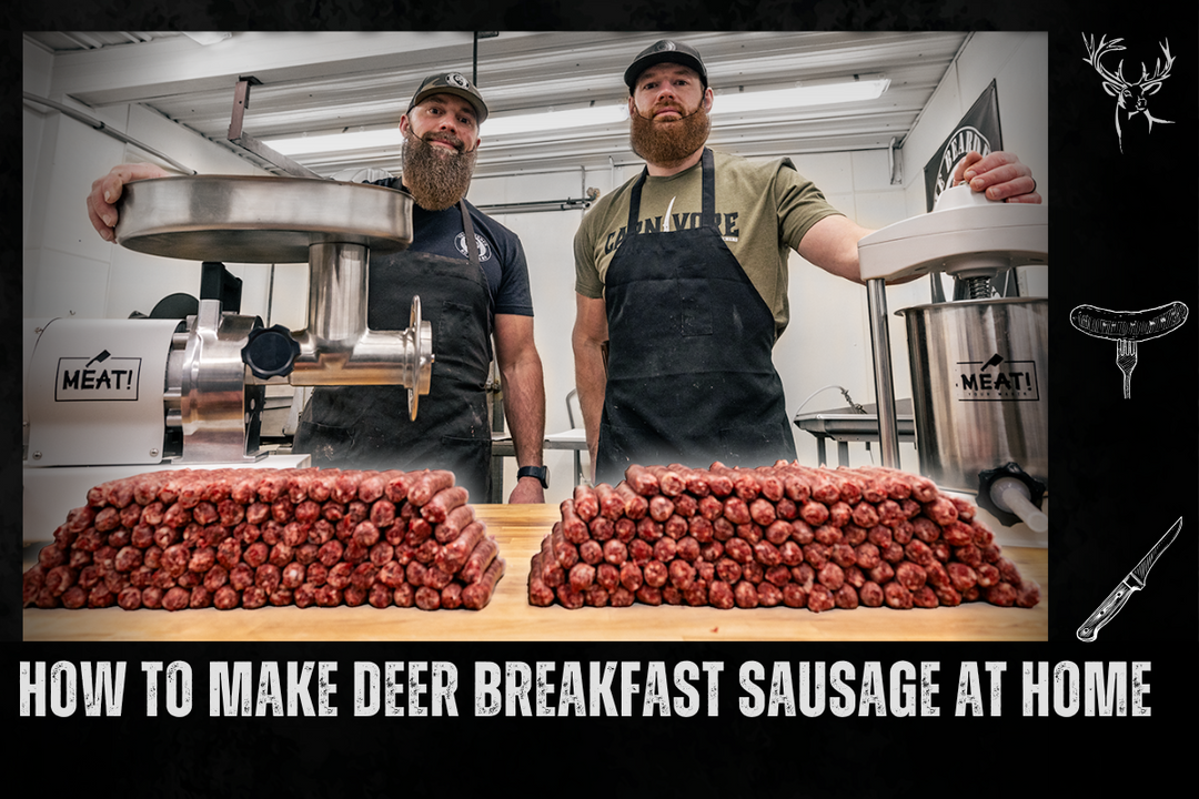 How to Make Deer Breakfast Sausage at Home The Bearded Butchers
