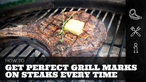 how to get perfect grill marks on steaks every time