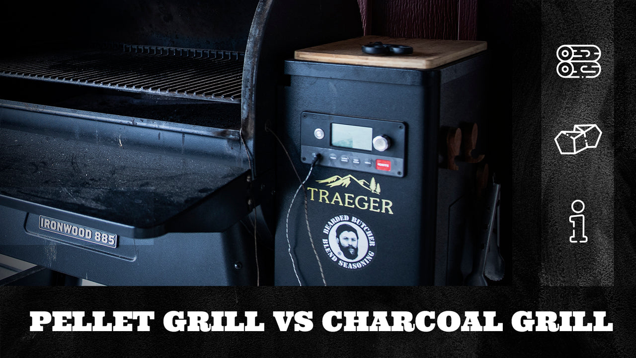 Pellet Grill vs Charcoal Grill The Bearded Butchers