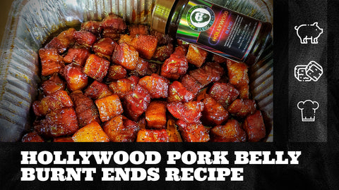 Sweet & Savory Hollywood Pork Belly Burnt Ends Recipe