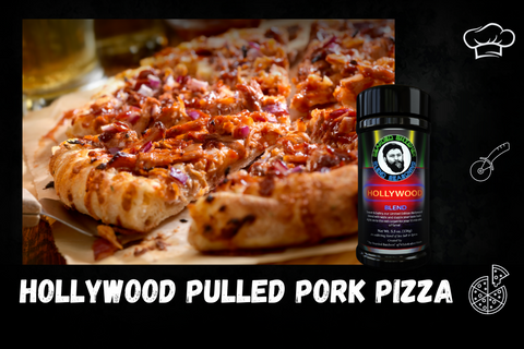 Hollywood Pulled Pork Pizza: Smoky, Sweet, & Spicy