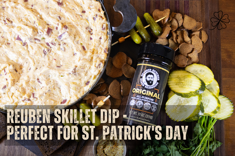 Reuben Skillet Dip - Perfect for St. Patrick's Day