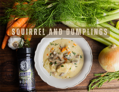 Wild Game Recipe: Squirrel and Dumplings