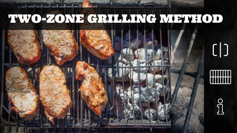two-zone grilling method