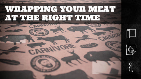 wrapping your meat at the right time