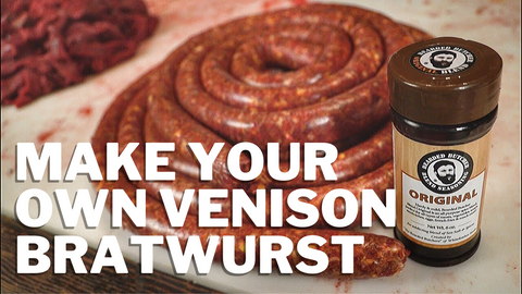 How to Make Your Own Sausage and Bratwurst with Fresh Ground Venison Meat