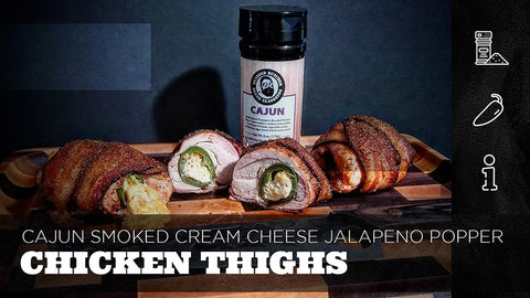Smoked Cream Cheese Jalapeno Popper Chicken Thighs Recipe