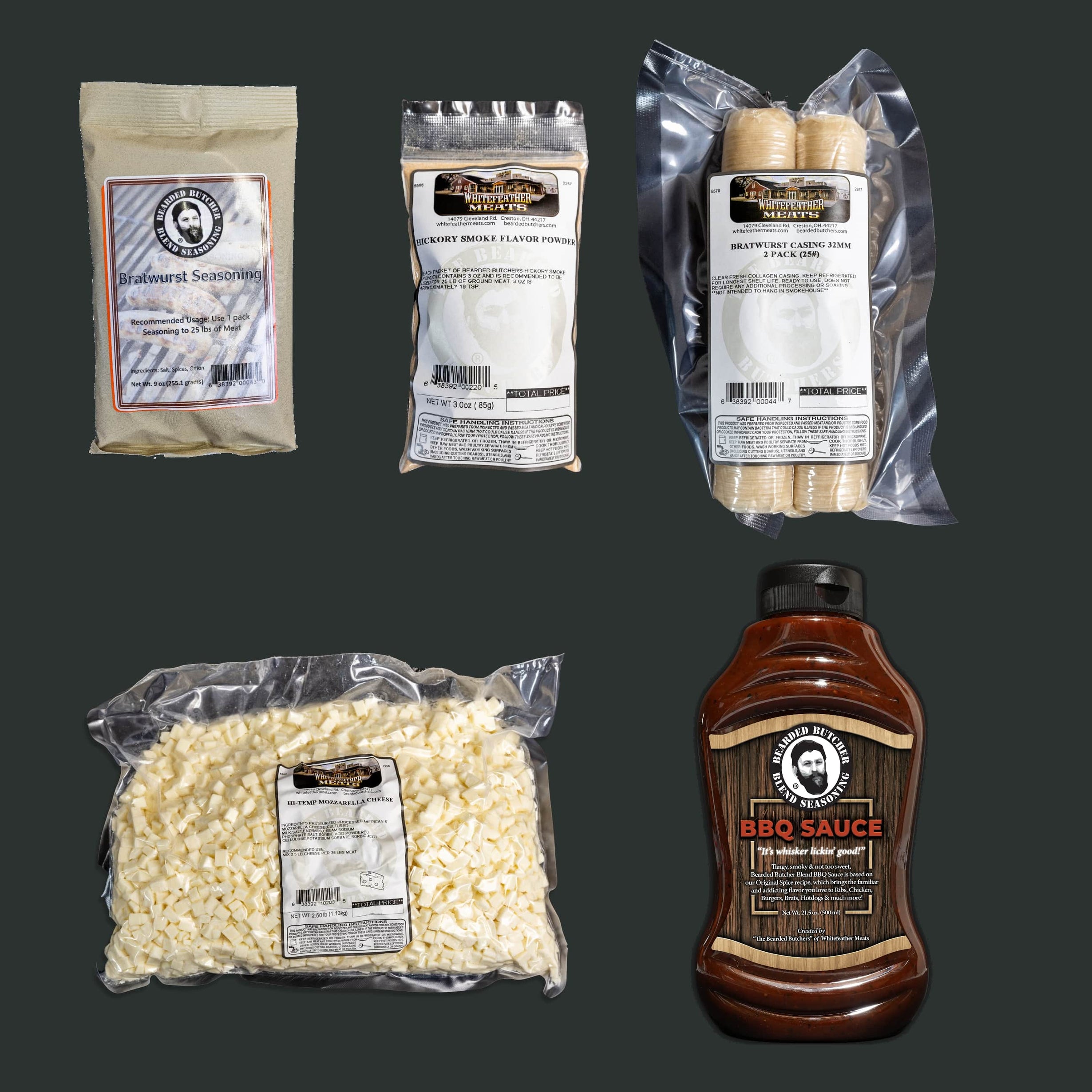 Hickory BBQ Bratwurst The Bearded Butchers