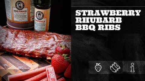 Strawberry Rhubarb BBQ Ribs Recipe