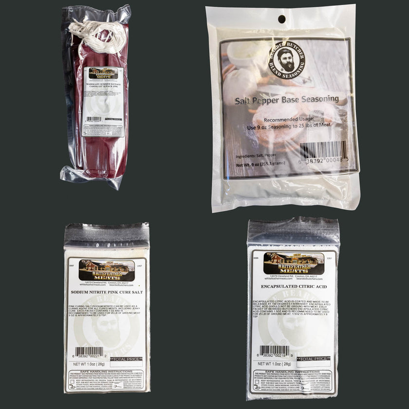 Old Fashioned Summer Sausage The Bearded Butchers