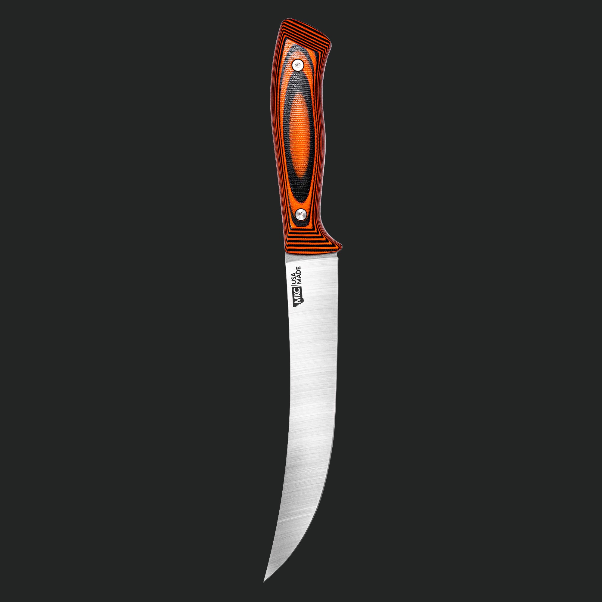 BREAKING BUTCHER KNIFE - ORANGE/BLACK – The Bearded Butchers