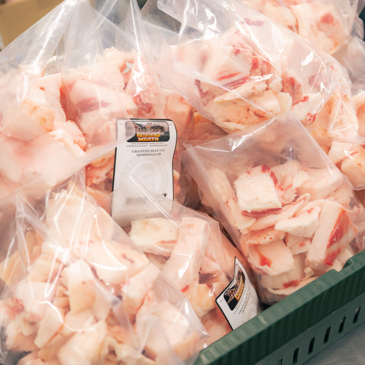 Prime Grainfed Beef Fat Trimmings 2.5 The Bearded Butchers