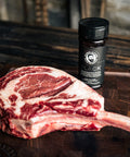 Black Bearded Butcher Blend Seasoning Shaker by Tomahawk Steak