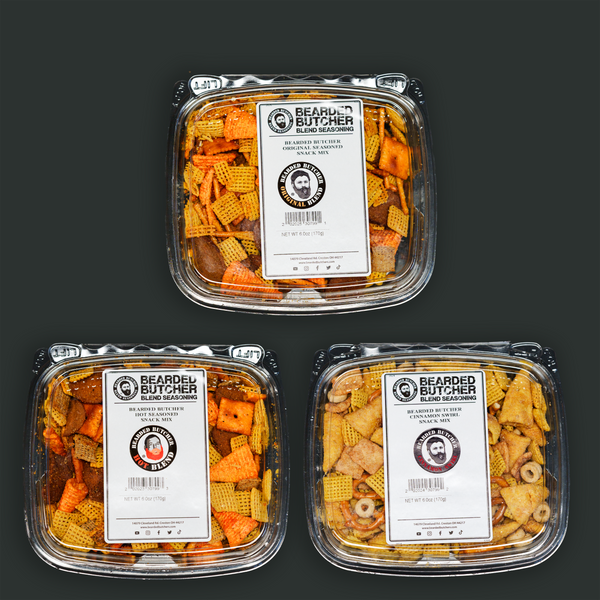 Bearded Butcher Snack Mix Tub - 6 oz – The Bearded Butchers