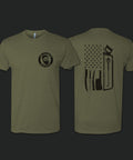 BB Tools of the Trade Green Shirt - Front and Back