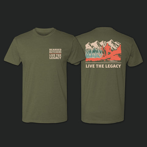 Live the Legacy Mountain Landscape T-Shirts