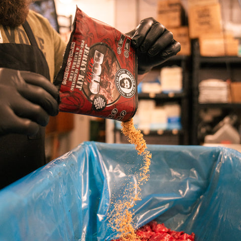 Bearded Butcher Bold Blend Jerky Seasoning & Natural Cure Kit for 10 lbs