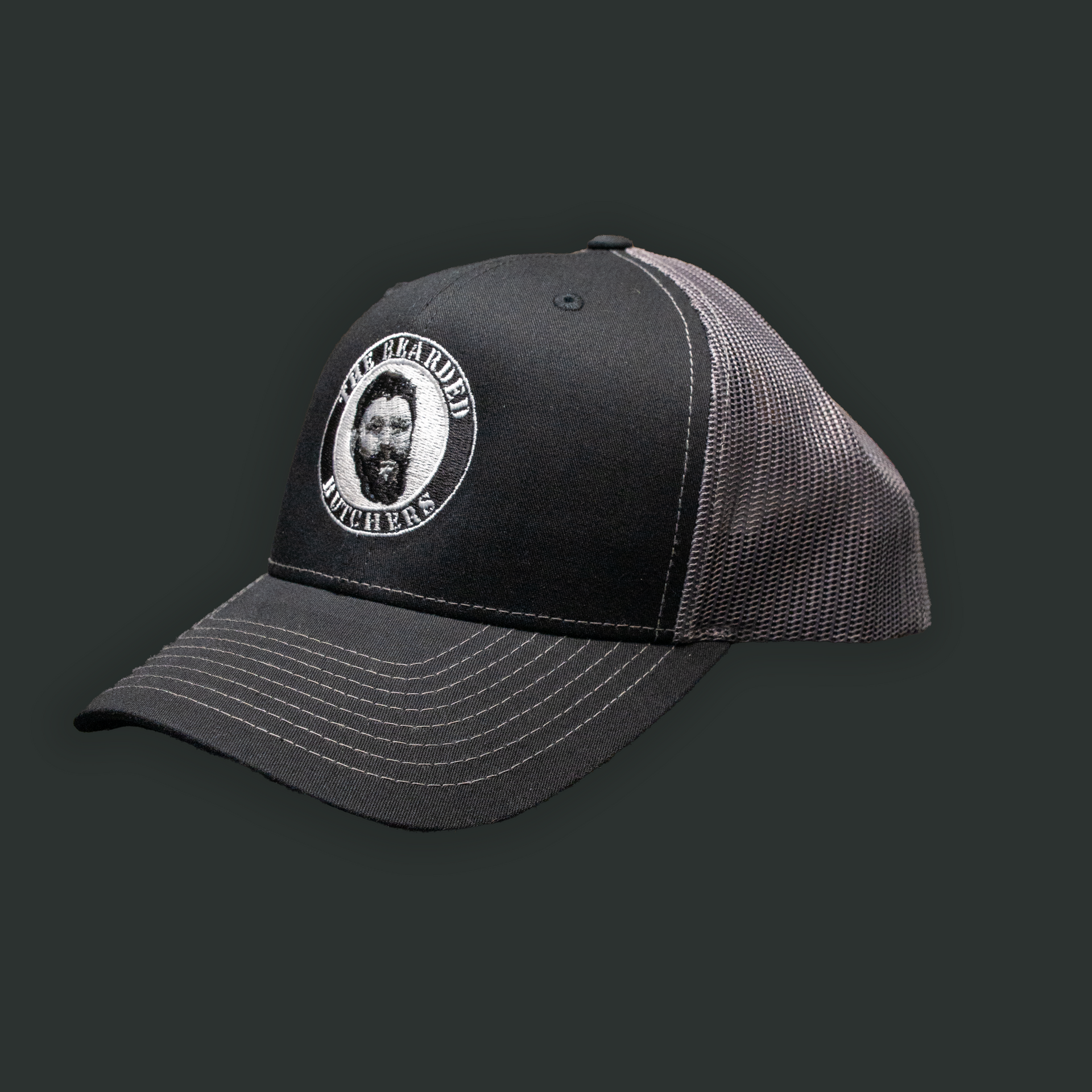 The Bearded Butchers Snap-Back Trucker Hat - Richardson 112