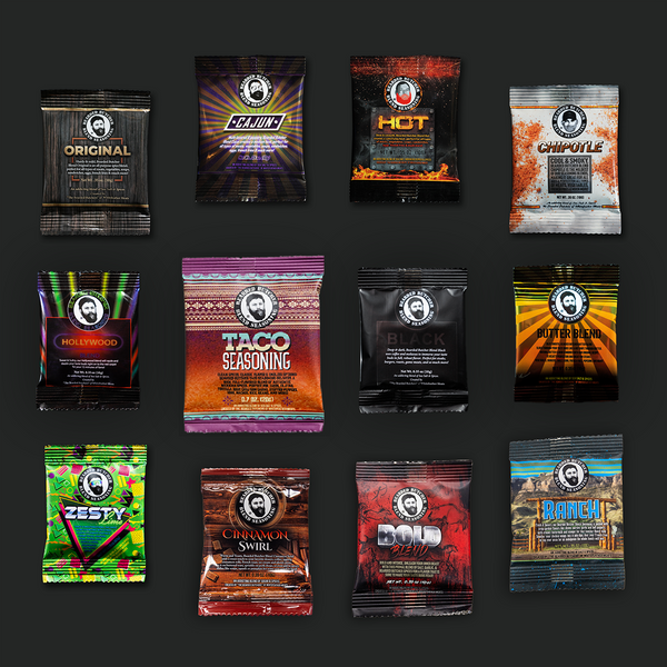 12 Pack of Travel Size Flavors – The Bearded Butchers 12 Pack of Travel Size Flavors – The Bearded Butchers