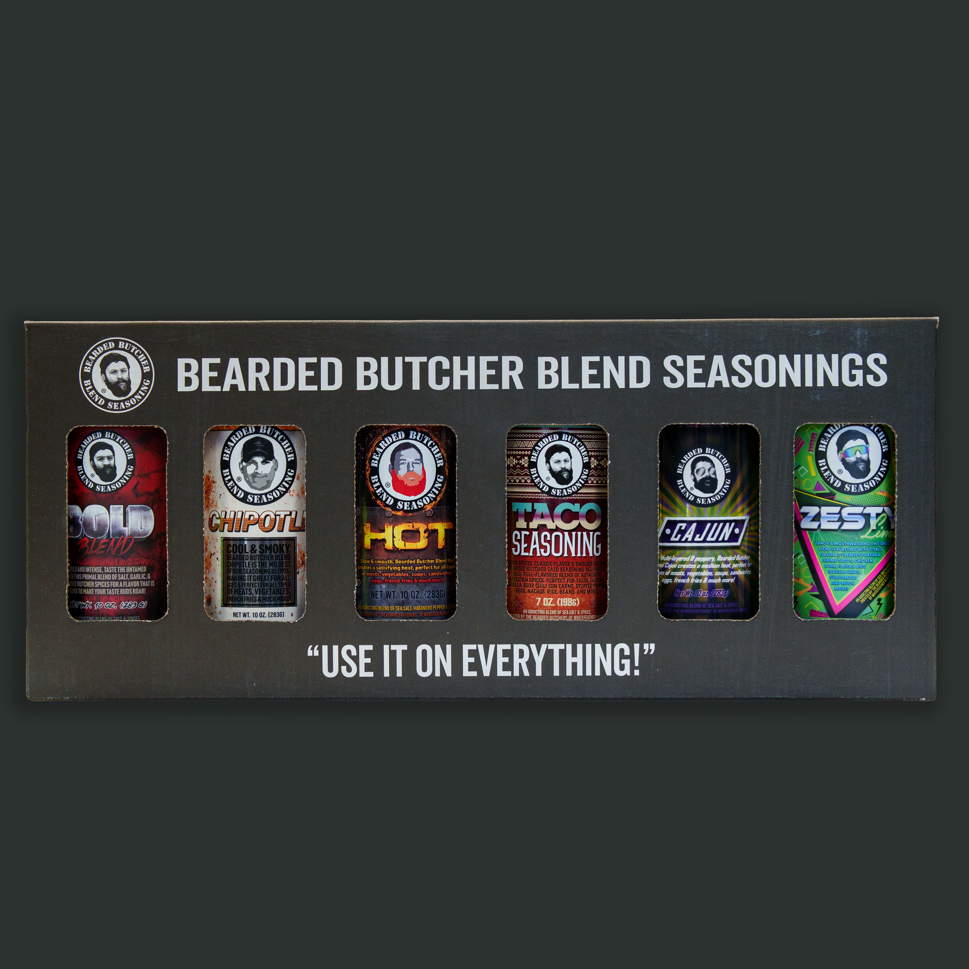 トップス Butcher ProductS 6 Pack of Large Seasoning Shakers – The Bearded Butchers