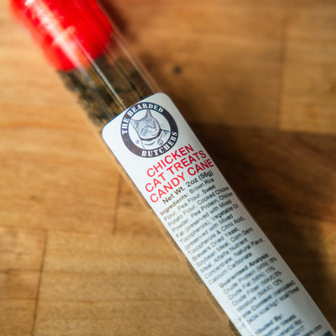 Chicken Cat Treats Candy Cane - 2oz