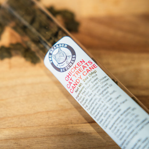 Chicken Cat Treats Candy Cane - 2oz