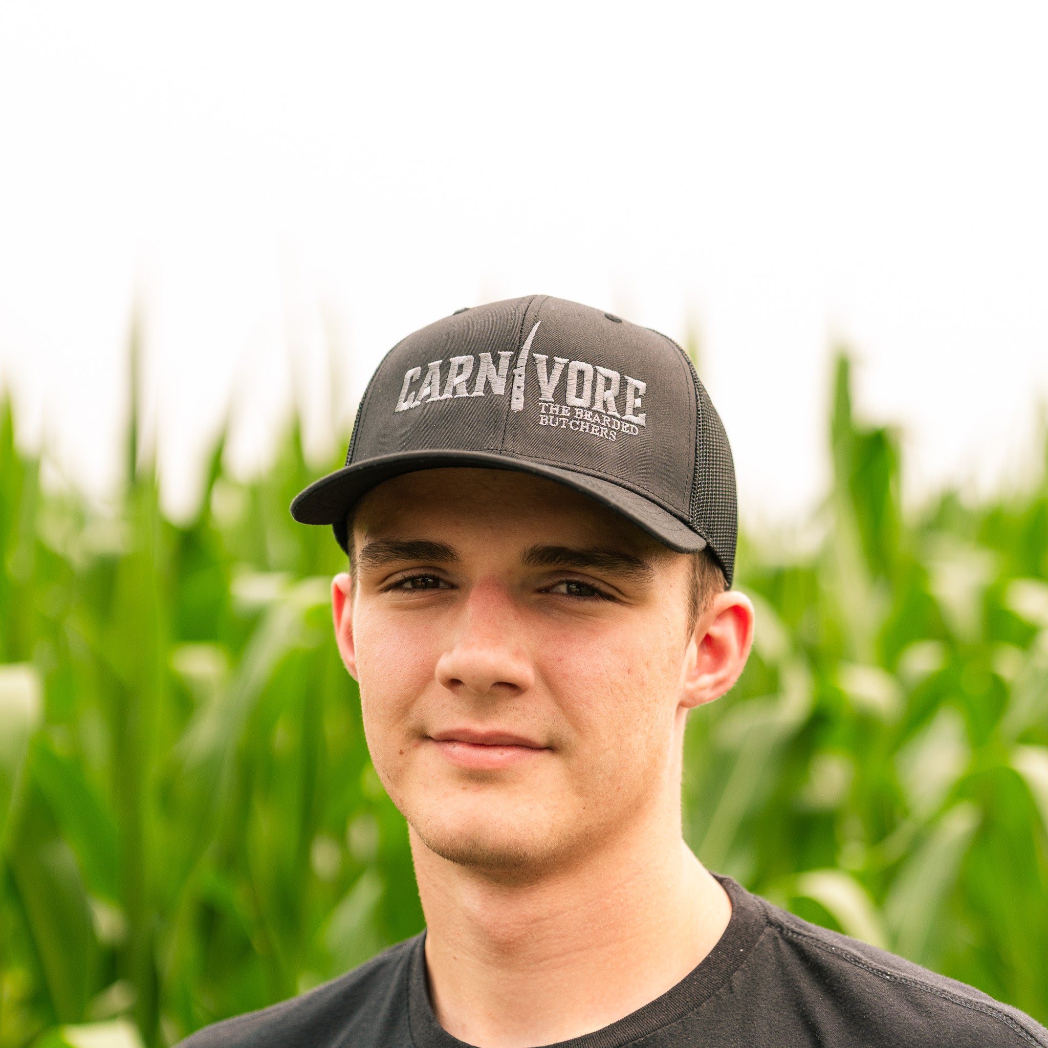 Carnivore Snap-Back Trucker Hat - Richardson 112 – The Bearded