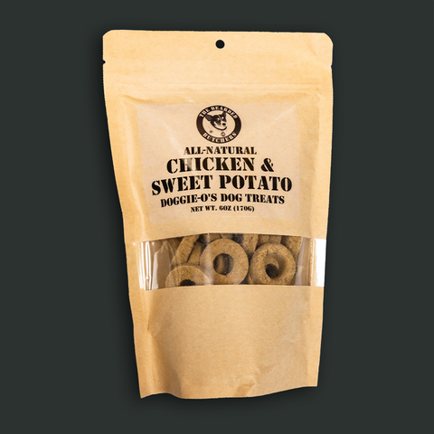 All Natural Sweet Potato & Chicken Doggie-O's Treats 6 oz