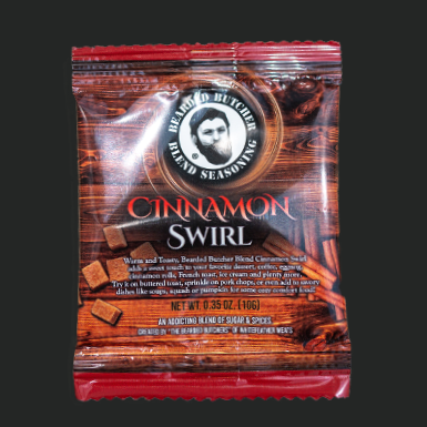 Cinnamon Swirl Seasoning Packet - Front