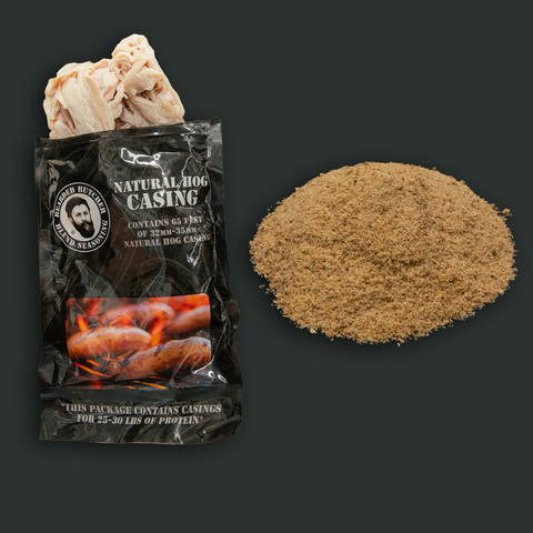 Classic Bratwurst DIY Kit w/ Natural Hog Casings