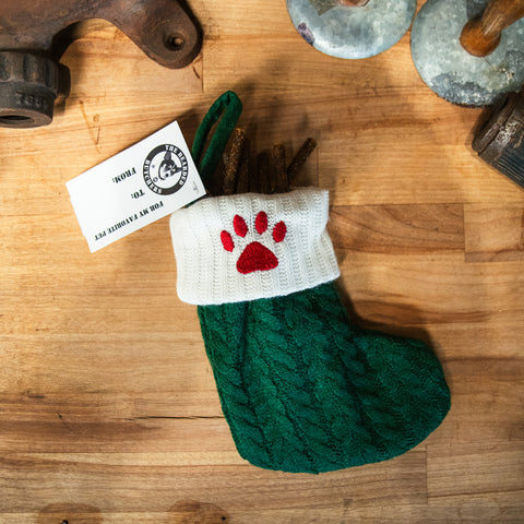 Dog Treat Beef Sticks Christmas Stocking - 5oz