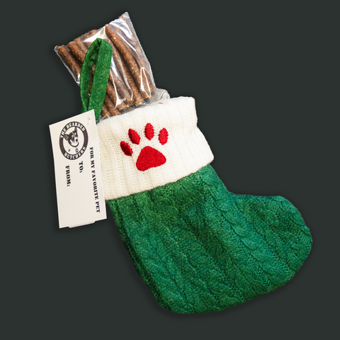 Dog Treat Beef Sticks Christmas Stocking - 5oz