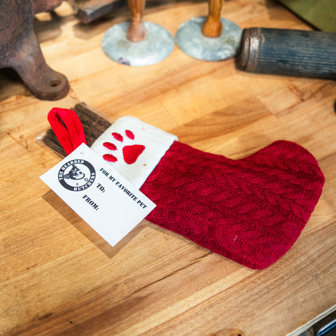 Dog Treat Beef Sticks Christmas Stocking - 5oz