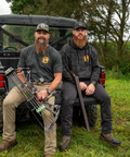 The Bearded Butchers wearing new apparel.