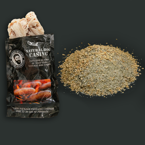 Fresh Kielbasa Sausage DIY Kit w/ Natural Hog Casings