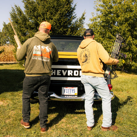 Live the Legacy Mountain Landscape Hooded Sweatshirts