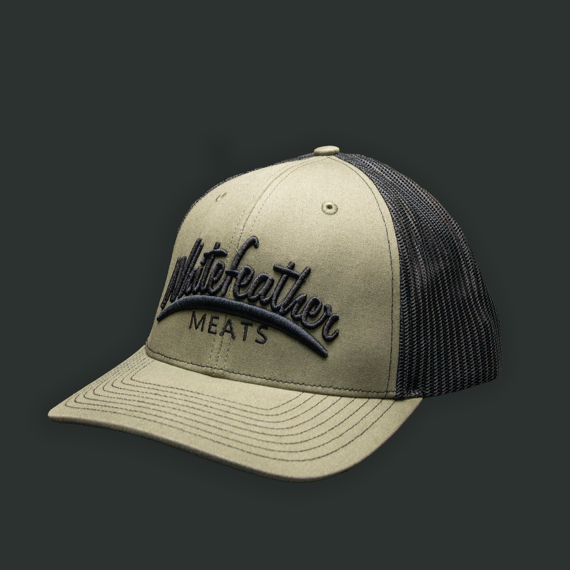 Whitefeather Meats Snap-Back Trucker Hat - Richardson 112