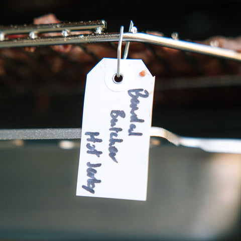 Bearded Butcher Hot Jerky Seasoning & Natural Cure Kit for 10 lbs