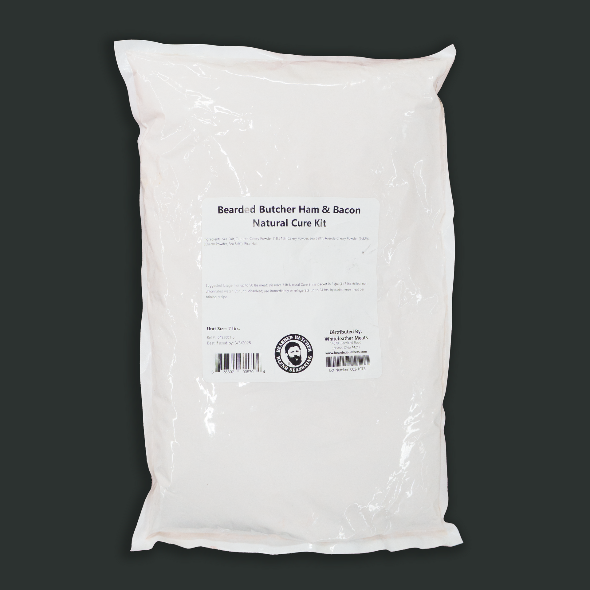Bearded Butcher Ham & Bacon Natural Cure Kit for 50 lbs – The