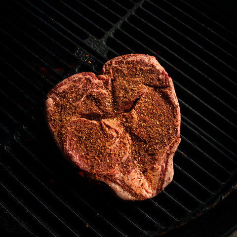 Valentines Day Heart-Shaped Ribeye Bundle