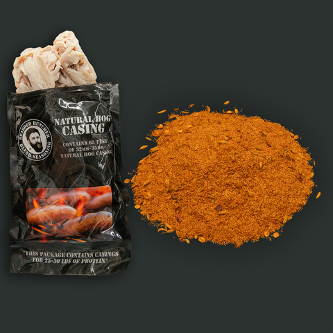 Hot Italian Sausage DIY Kit w/ Natural Hog Casings