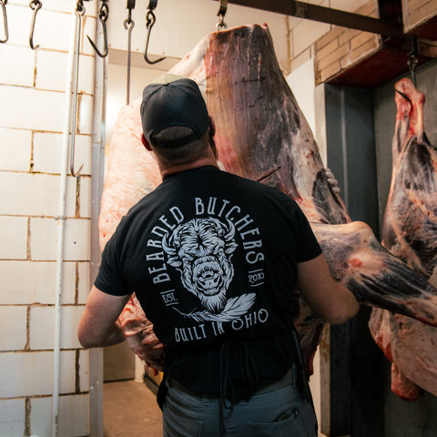 Bearded Butchers Bison Head T-Shirt