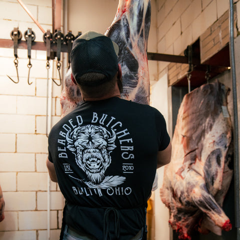 Bearded Butchers Bison Head T-Shirt